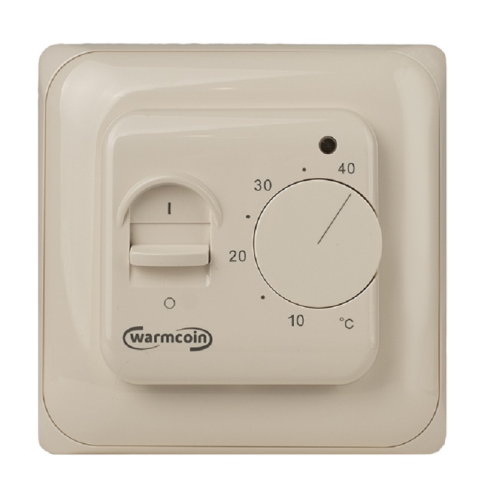 Терморегулятор механический W70 (Beige) 16А бежевый картинка